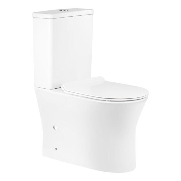 

Унитаз-компакт Qtap Virgo с сидением Soft Close QT18222169ARW, Белый
