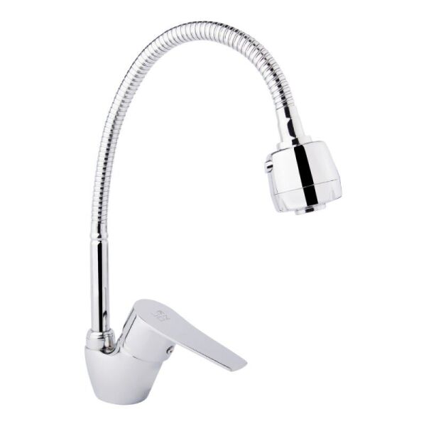 

Смеситель для кухни с рефлекторным изливом Lidz (CRM)-20 38 008 04, Хром