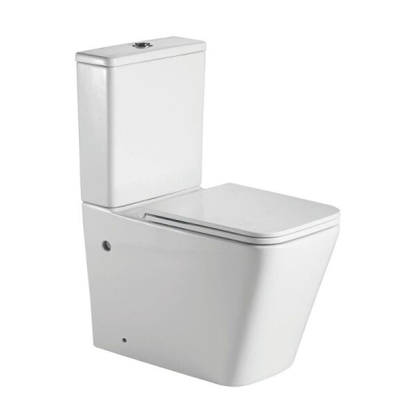 

Унитаз-компакт Qtap Tern с сидением Soft Close QT17222093ARW, Белый