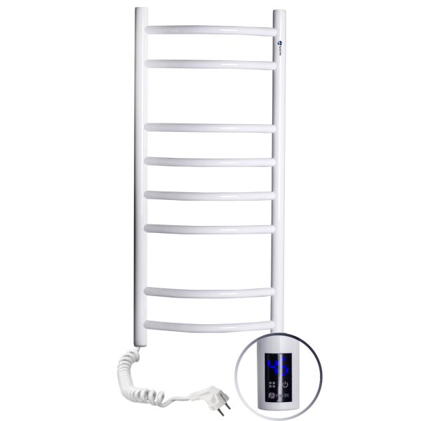 

Электрический полотенцесушитель Navin Камелия 360x800 Sensor левый с таймером 12-007133-3680, Белый, Левое, Электронный