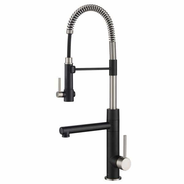 

Смеситель для кухни Kraus Artec Pro черный матовый KPF-1603SFSMB