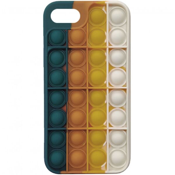 

Cиликоновый 3D чехол-антистресс Pop it для iPhone 8 plus (5.5") (4) (100078780)