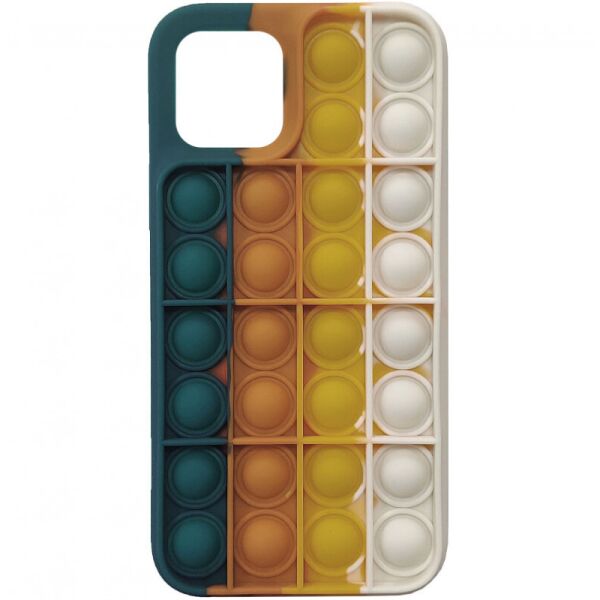 

Cиликоновый 3D чехол-антистресс Pop it для iPhone 12 Pro (4) (1160215)