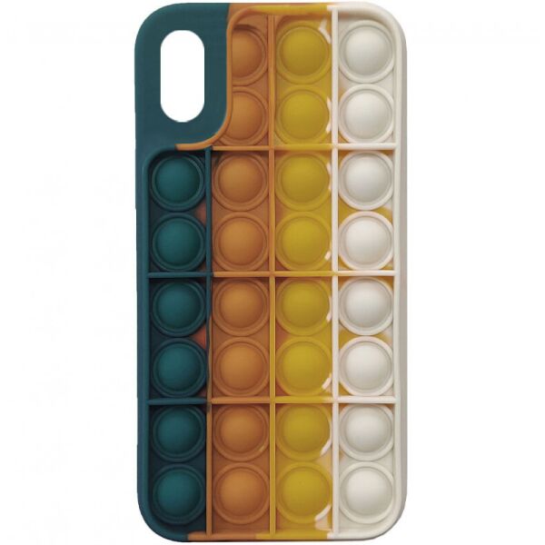 

Cиликоновый 3D чехол-антистресс Pop it для iPhone XS (5.8") (4) (100078798)