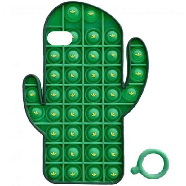 

Фигурный силиконовый 3D чехол-антистресс Pop it Кактус для iPhone 8 (4.7") (Зеленый) (100078764)