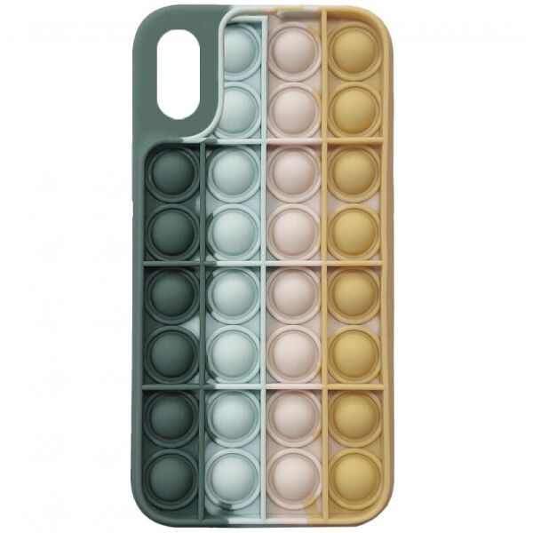 

Cиликоновый 3D чехол-антистресс Pop it для iPhone XS (5.8") (1) (100078795)