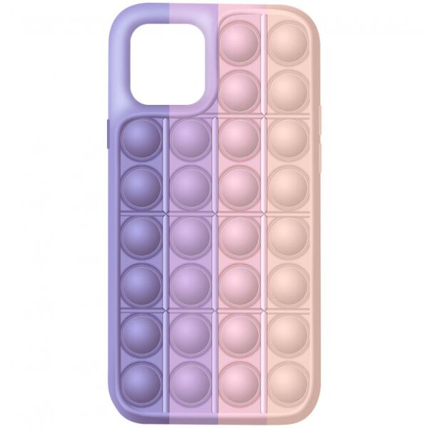 

Cиликоновый 3D чехол-антистресс Pop it для Apple iPhone 12 Pro Max (6.7") (2) (1160220)