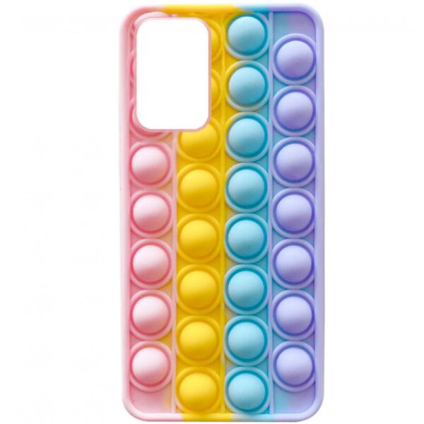 

Cиликоновый 3D чехол-антистресс Pop it Bubble для Samsung Galaxy A52 5G (Разноцветный) (1160341)