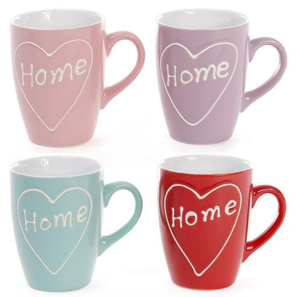 

Кружка керамическая "Home is where the heart is" 310мл