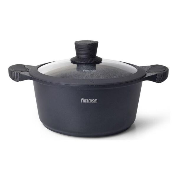 

Кастрюля Fissman Prestige 2.4л с антипригарным покрытием Greblon С3