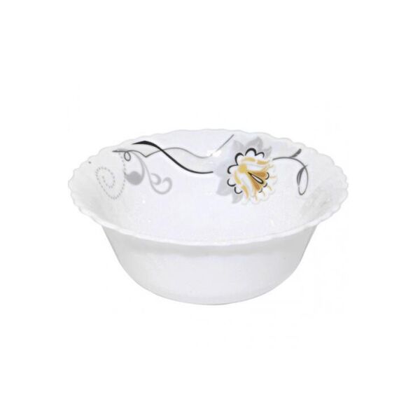 

Набор 6 салатников "Серебряный цветок" Ø15см, стеклокерамика