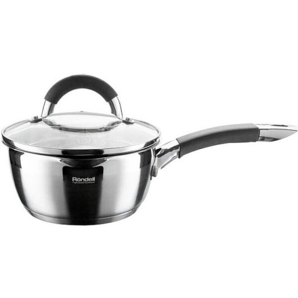 

Ковш Rondell Flamme 1.3л со стеклянной крышкой