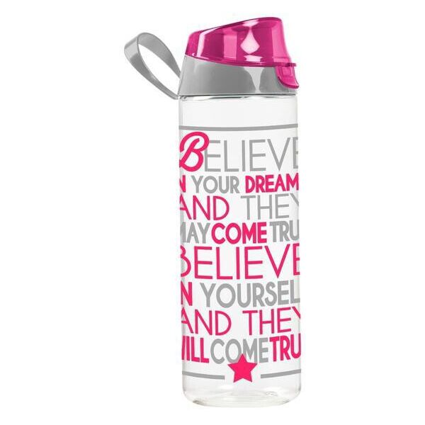 

Бутылка спортивная Herevin Believe 750мл с петлей для переноса