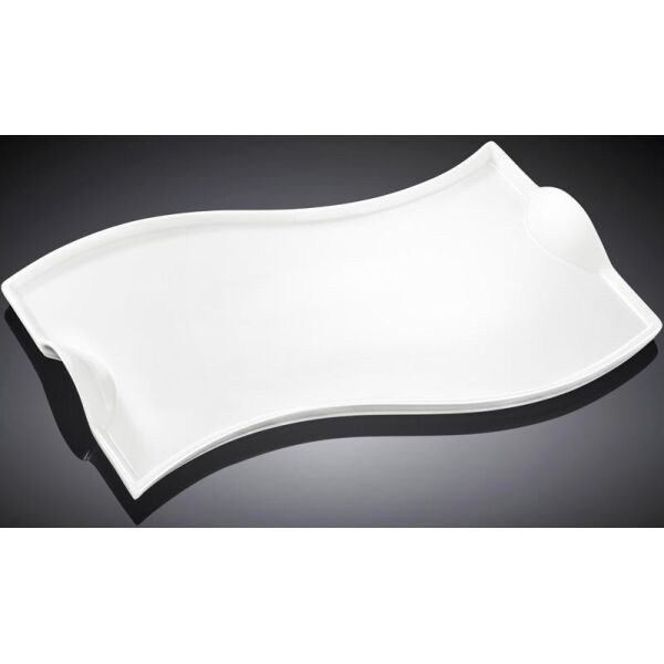 

Набор 3 блюда Wilmax Emily "Волна" 31см, фарфор