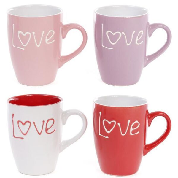 

Кружка Shabby Chic "Love" 330мл керамика