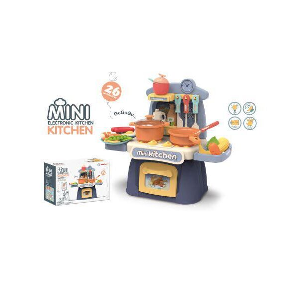 

Игровой набор Mini Kitchen со световыми и звуковыми эффектами 26 эл Beibe Good (889-173) (149601)