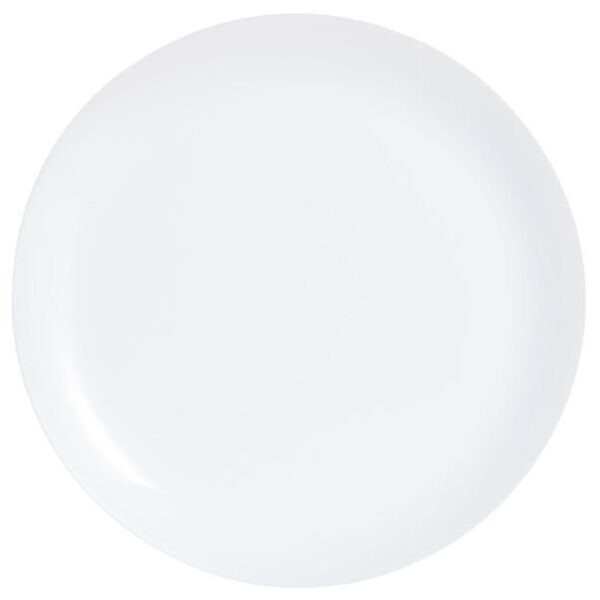 

Набор 6 обеденных тарелок Luminarc Diwali White Ø25см, стеклокерамика