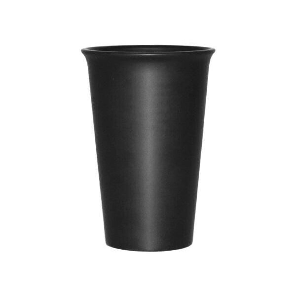 

Стакан керамический Black Style 400мл черный