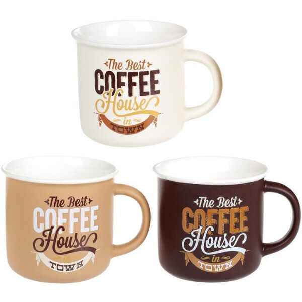 

Кружка Coffee House 380мл фарфоровая