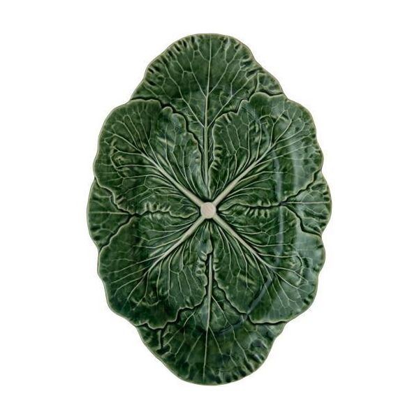 

Набор 2 сервировочных блюда Bordallo Pinheiro Cabbage 37x26см Зеленый