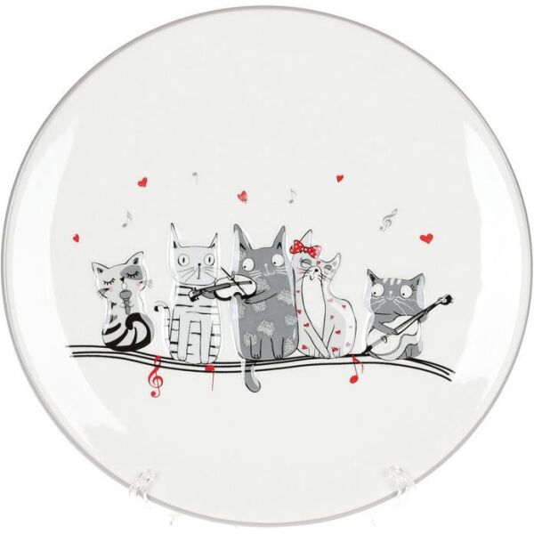 

Тарелка керамическая "Ночная серенада" Ø24см