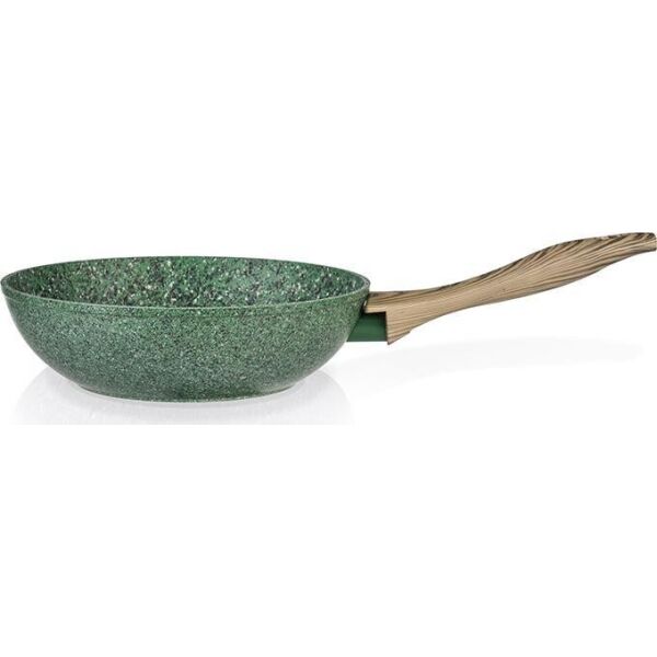 

Сковорода-вок Fissman Malachite Ø28см с антипригарным покрытием EcoStone