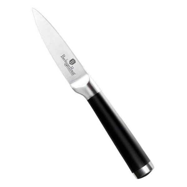 

Нож для чистки овощей Berlinger Haus Black Silver 9см из нержавеющей стали, литой