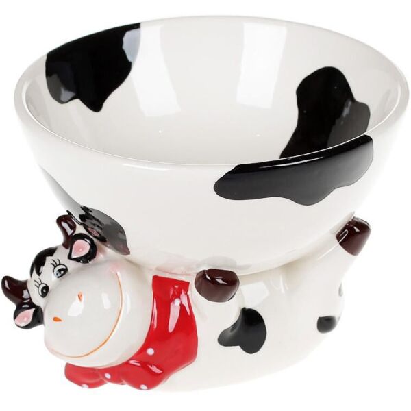 

Салатник керамический «Коровка Глория» 500мл, с фигуркой