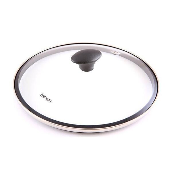 

Крышка стеклянная Fissman DIANA Ø20см с силиконовым ободом