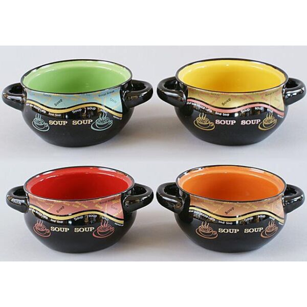 

Супница Tasty SOUP 300мл с ручками