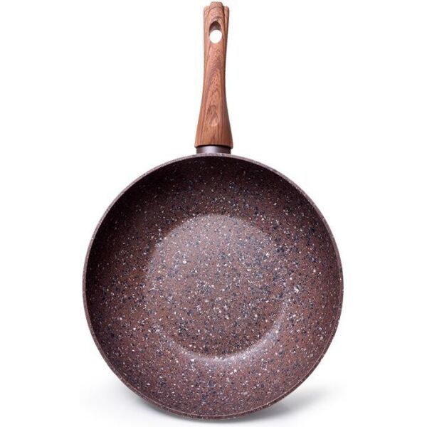 

Сковорода-вок Fissman Magic Brown Ø28см с антипригарным покрытием