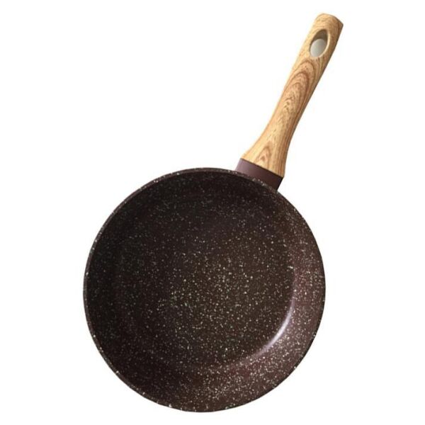 

Сковорода Fissman Mosses Stone Ø26см с деревянной ручкой