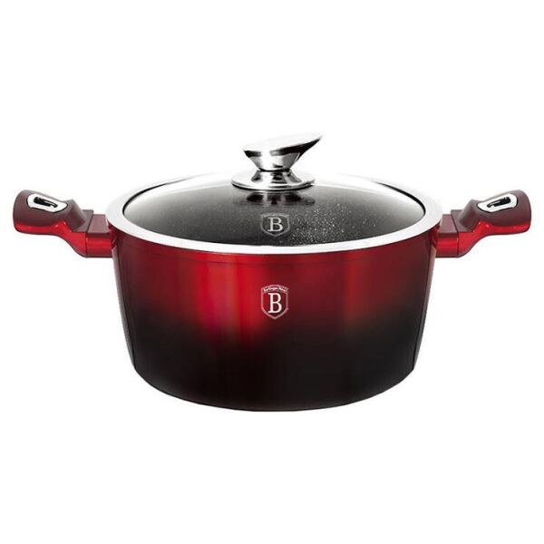 

Кастрюля Berlinger Haus Black Burgundy 4.1л, мраморное покрытие