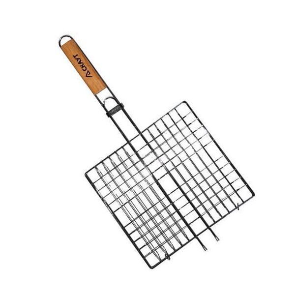 

Решетка для барбекю Kamille "Скаут" 27х24х2см