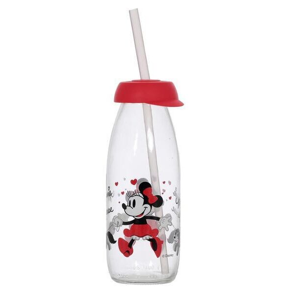 

Бутылка детская с трубочкой Herevin Disney Minnie Mouse 250мл