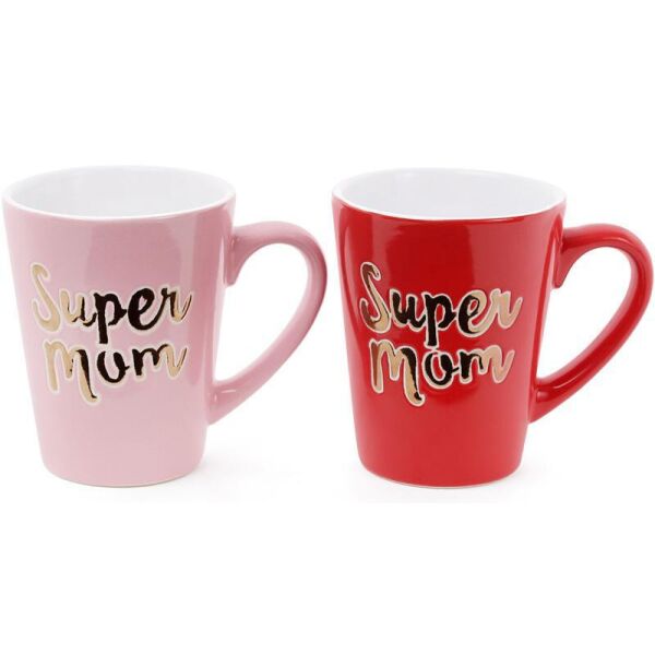 

Кружка керамическая "Super Mom" 340мл