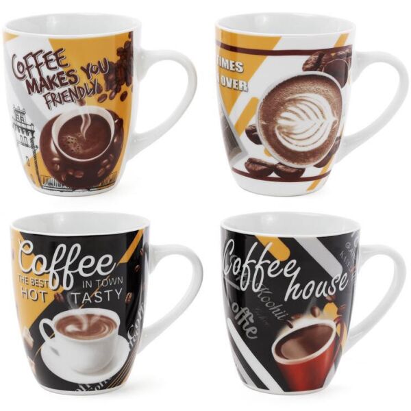 

Кружка фарфоровая "Coffee in the town" 350мл