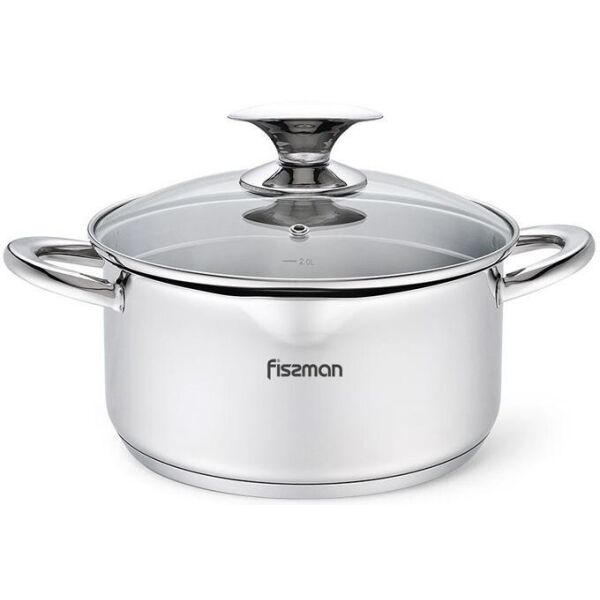 

Кастрюля Fissman Elegance 5.6л из нержавеющей стали