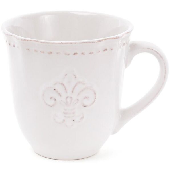 

Кружка Shabby Chic "Королевская лилия" 350мл, молочная