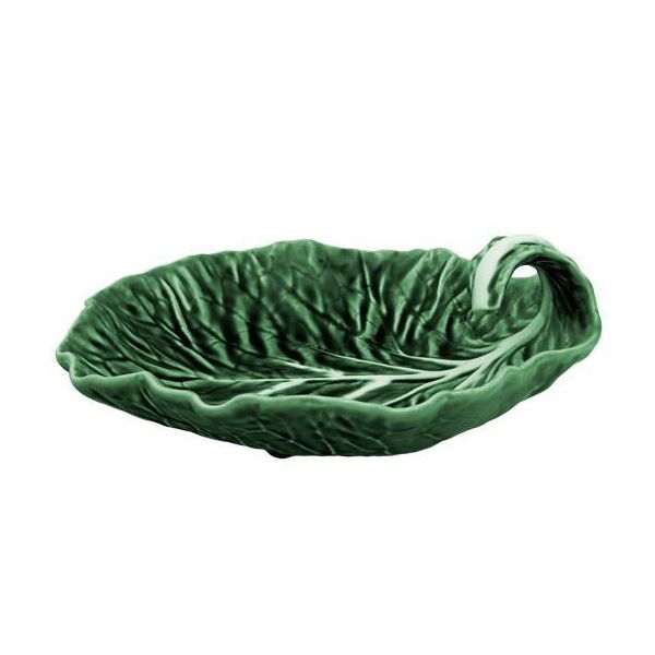 

Блюдо-лист глубокое Bordallo Pinheiro Cabbage 25x25см Зеленое