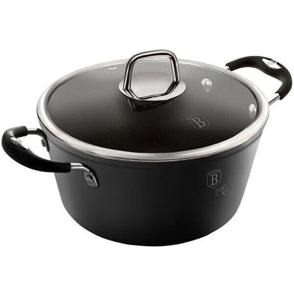 

Кастрюля Berlinger Haus Black Professional Line 6.1л с титановым покрытием