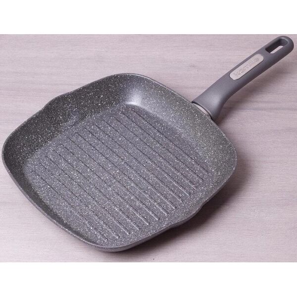 

Сковорода-гриль Kamille Granite 28х28см