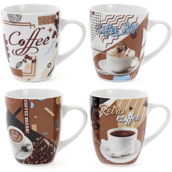 

Кружка фарфоровая "Retro Coffee" 375мл