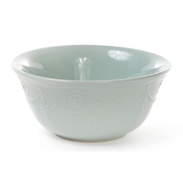 

Набор 6 салатников (пиал) Leeds Ceramics 800мл, каменная керамика (мятные)