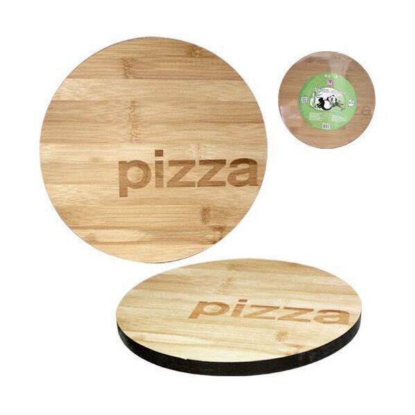 

Доска кухонная “Pizza” Ø30см для пиццы, бамбуковая