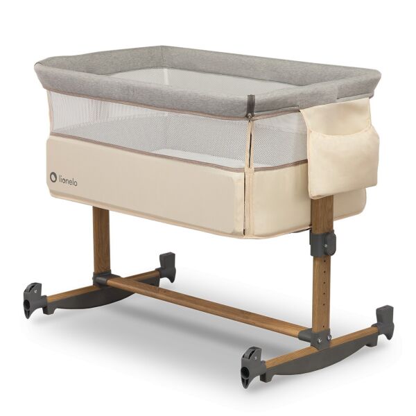 

Кроватка детская 3 в 1 Lionelo LEONIE BEIGE SAND