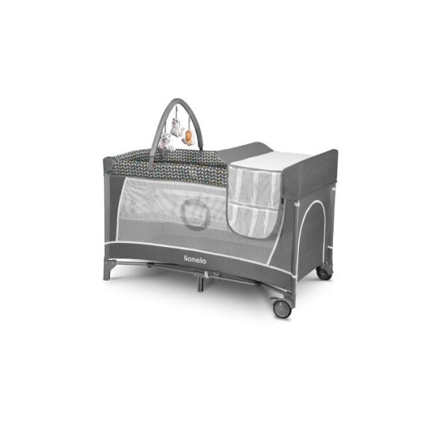 

Кроватка-манеж Lionelo FLOWER GREY SCANDI