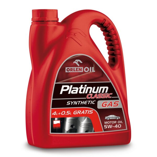

PLATINUM CLASSIC GAS SYNTHETIC 4,5 л