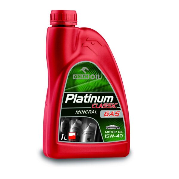 

PLATINUM CLASSIC GAS MINERAL 1л