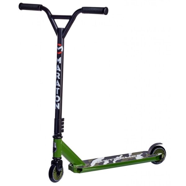 

Самокат трюковый MARATON EXTREME 100 мм Black-Green (1905641)